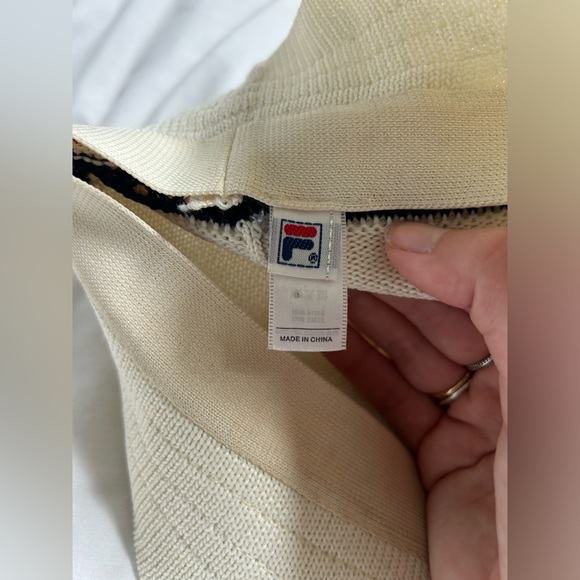 Vintage woven Fila bucket hat - Picture 4 of 5